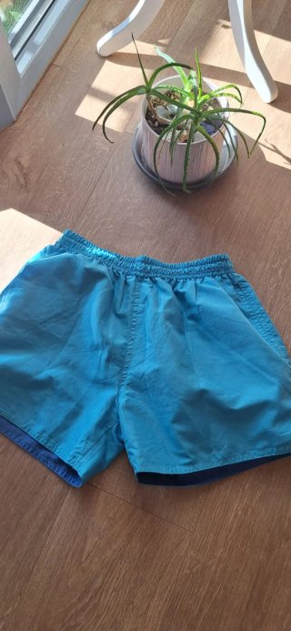 Bañador hombre reversible azul