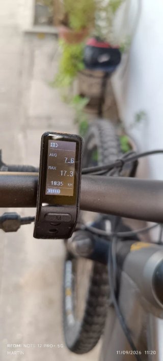 Bicicleta eléctrica doble suspensión Moma E-MTB 29