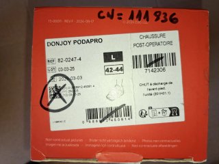 Zapato Post-Operatorio DONJOY PODAPRO talla 42-44