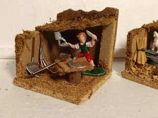 Pastori presepe diorama