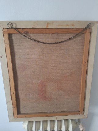 Cuadro antiguo de rosas