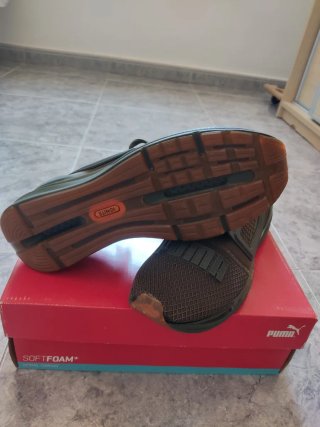 Zapatillas Puma Marrones y Verdes