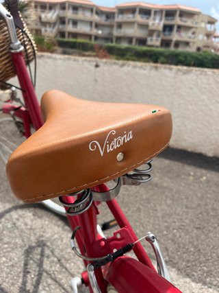 Bicicleta Urbana Capri Valentina Rojo 6V