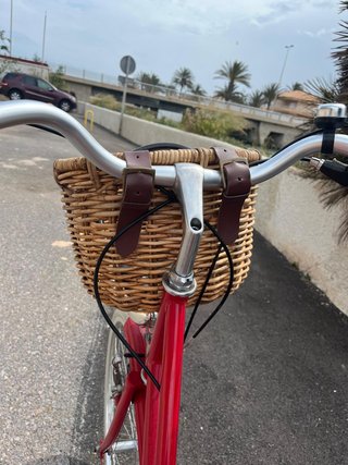 Bicicleta Urbana Capri Valentina Rojo 6V