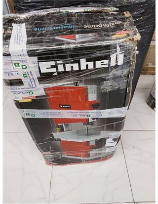 Einhell Sierra de cinta TC-SB 200/1 (250 W - altura de corte máx. 80 mm - diámetro de la conexión de aspiración 36 mm - tope-guía p