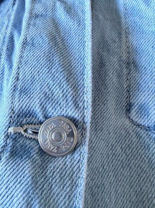 Vestido vaquero Zara Talla S