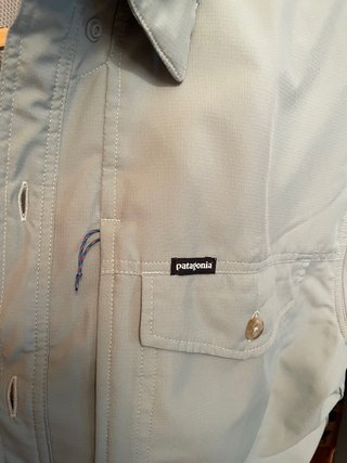 Camisa Patagonia Talla M Beige
