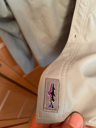 Camisa Patagonia Talla M Beige