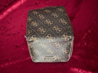Cartera Guess Estampada Marrón