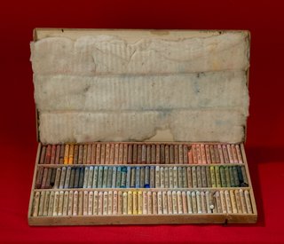 Caja de pinturas al pastel Lefranc-Paris