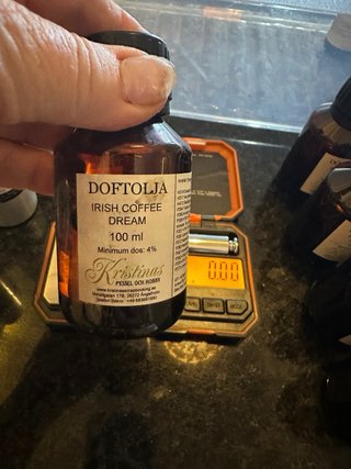 Aceite aromático para velas