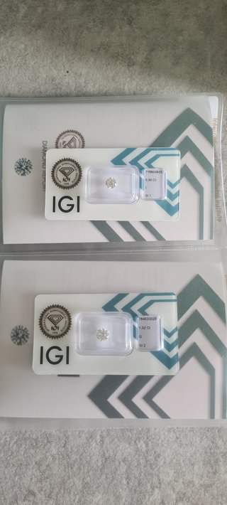 Diamantes Naturales IGI Certificados