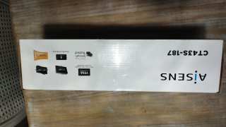 Soporte Techo TV AISENS 19-43 Giratorio Plegable