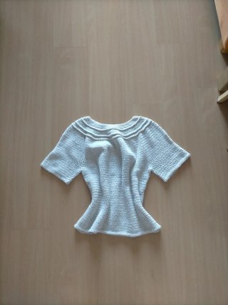 Hecho a mano.  Jersey de ganchillo