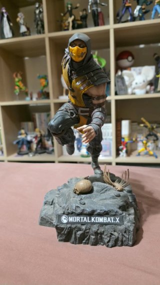 Statuetta Scorpion Mortal Kombat