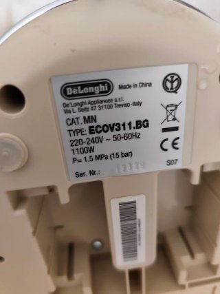 Macchina Caffè DeLonghi Beige