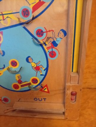 Pinball Rally de madera