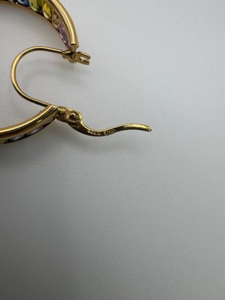 011-04-00540 AROS CIRCONITAS MULTICOLOR ORO 18K