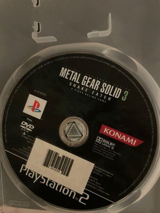 PlayStation 2 Metal Gear Solid 3 Snake Eater