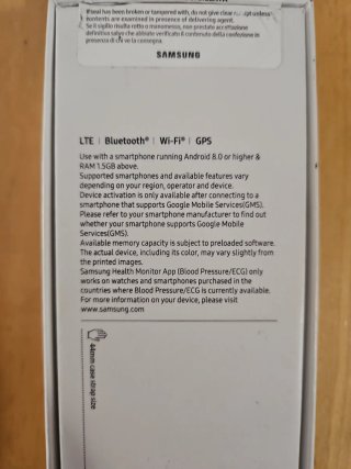 Samsung Galaxy Watch 5 44mm LTE Plata
