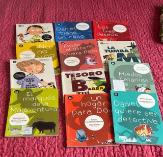 Juego des libros(14libro) de lectura escolar