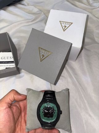 Reloj Guess X Black Panther Negro y Verde