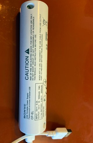 Sony CP-EL Power Bank 2000 mAh con Cavo Multi
