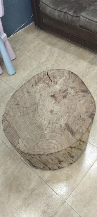 Tronco de madera rústico