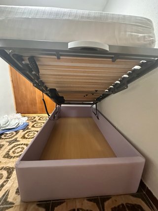 Cama articulada eléctrica abatible