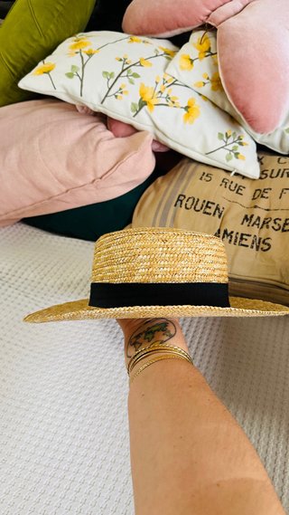 Sombrero de paja Parfois nuevo