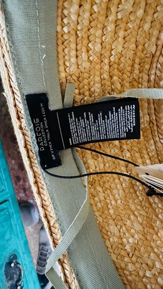 Sombrero de paja Parfois nuevo