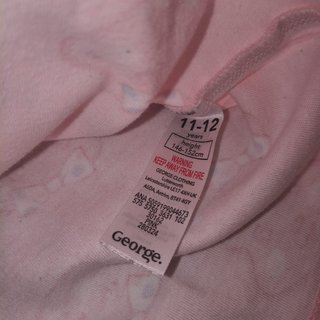 Pigiama George bambina 11-12 anni 152 cm