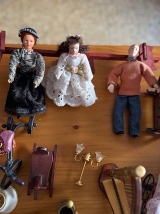 Accessori per case delle bambole in miniatura