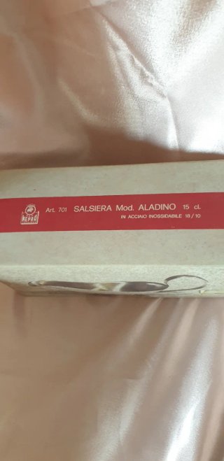 Salsiera Mepra inox