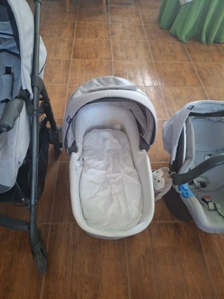 Conjunto Carro Bebé: Capazo y Silla Bastón
