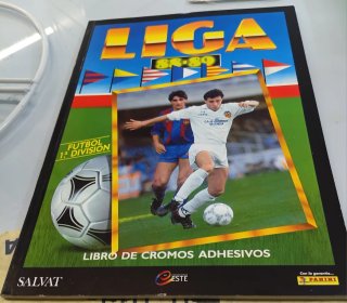 Album Cromos Liga 88-89 Salvat
