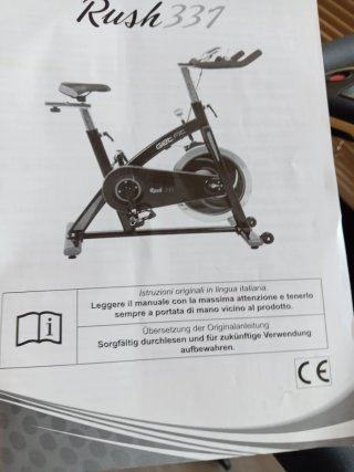 Bicicleta Spinning Get Fit Roja
