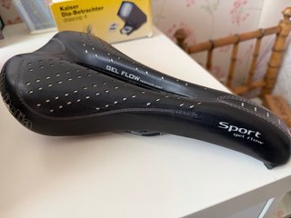Sillín Selle Italia Gel Flow Sport Negro
