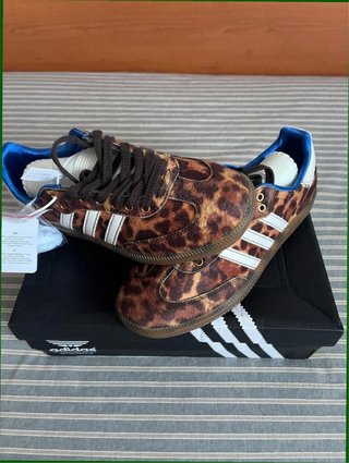 Adidas Samba Leopardo Azul Talla 37 1/3