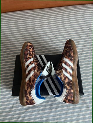 Adidas Samba Leopardo Azul Talla 37 1/3