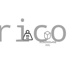 Armario Alto con Puerta Doble y Cajonera Inferior Alyco 192853