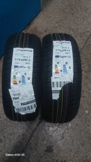 Neumáticos Nankang 175/60R13 77H   precio 120 los2