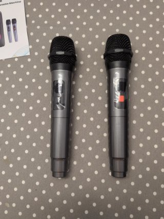 Ankuka Karaoke 2 Micrófonos Inalámbricos