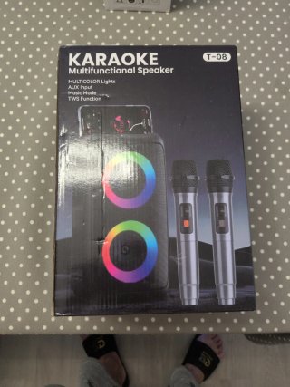 Ankuka Karaoke 2 Micrófonos Inalámbricos