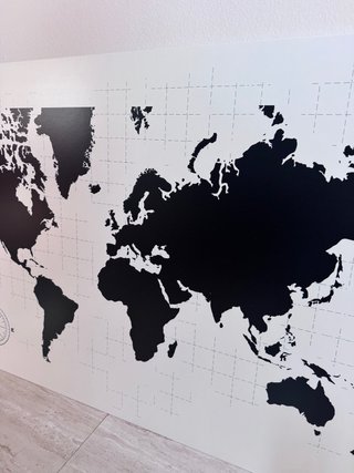 Mapa del Mundo Decorativo
