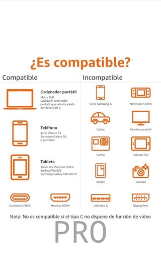 Amazon Basics - Cable de aluminio de adaptador