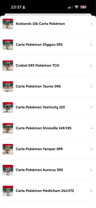 Lote de 11 cartas