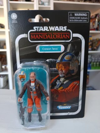 Star Wars The Mandalorian Carson Teva Figura