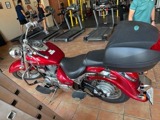 Moto Cruiser Roja