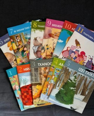 Libros Urtintxa para 1° infantil